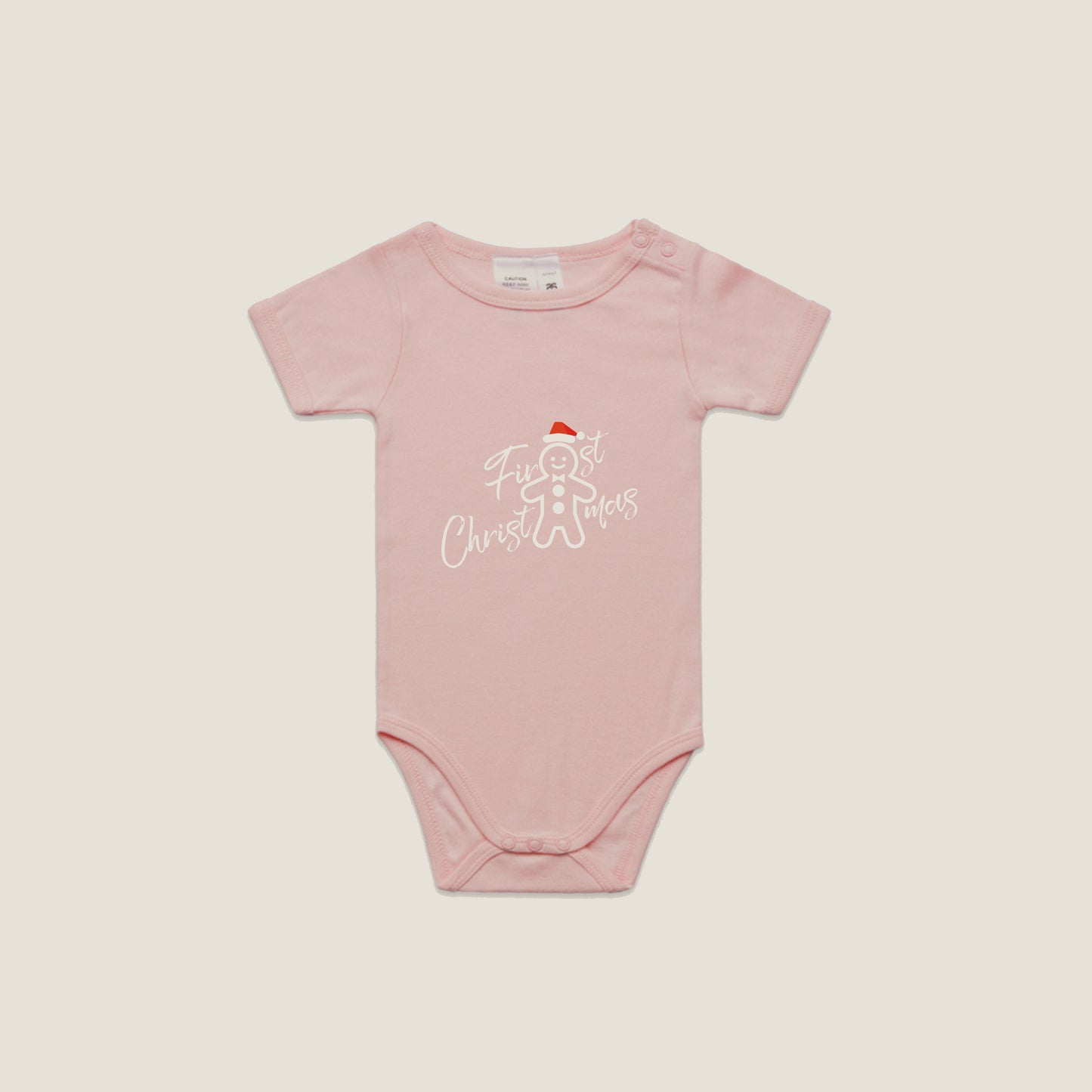 Organic Infant Mini-Me One-Piece In Pink