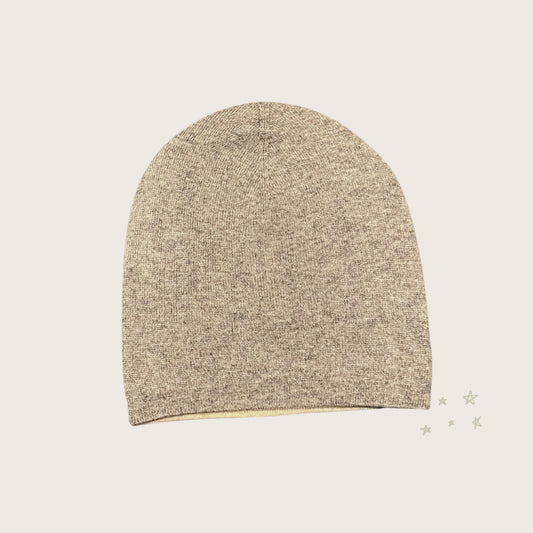 Two-tone Cashmere Beanie