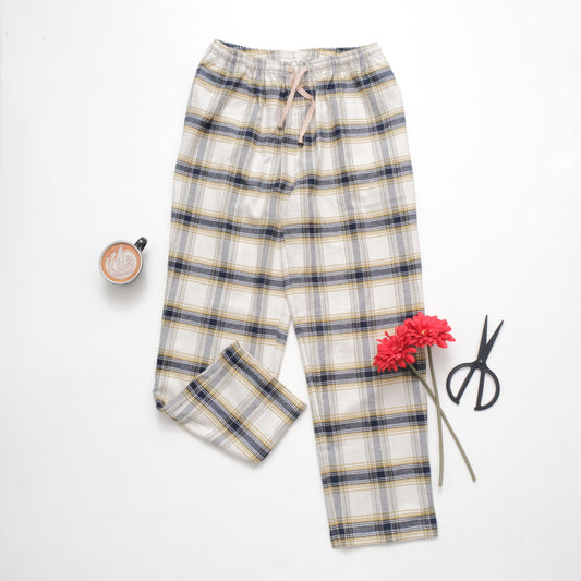 Flannelette Ivory Pants (S-M)