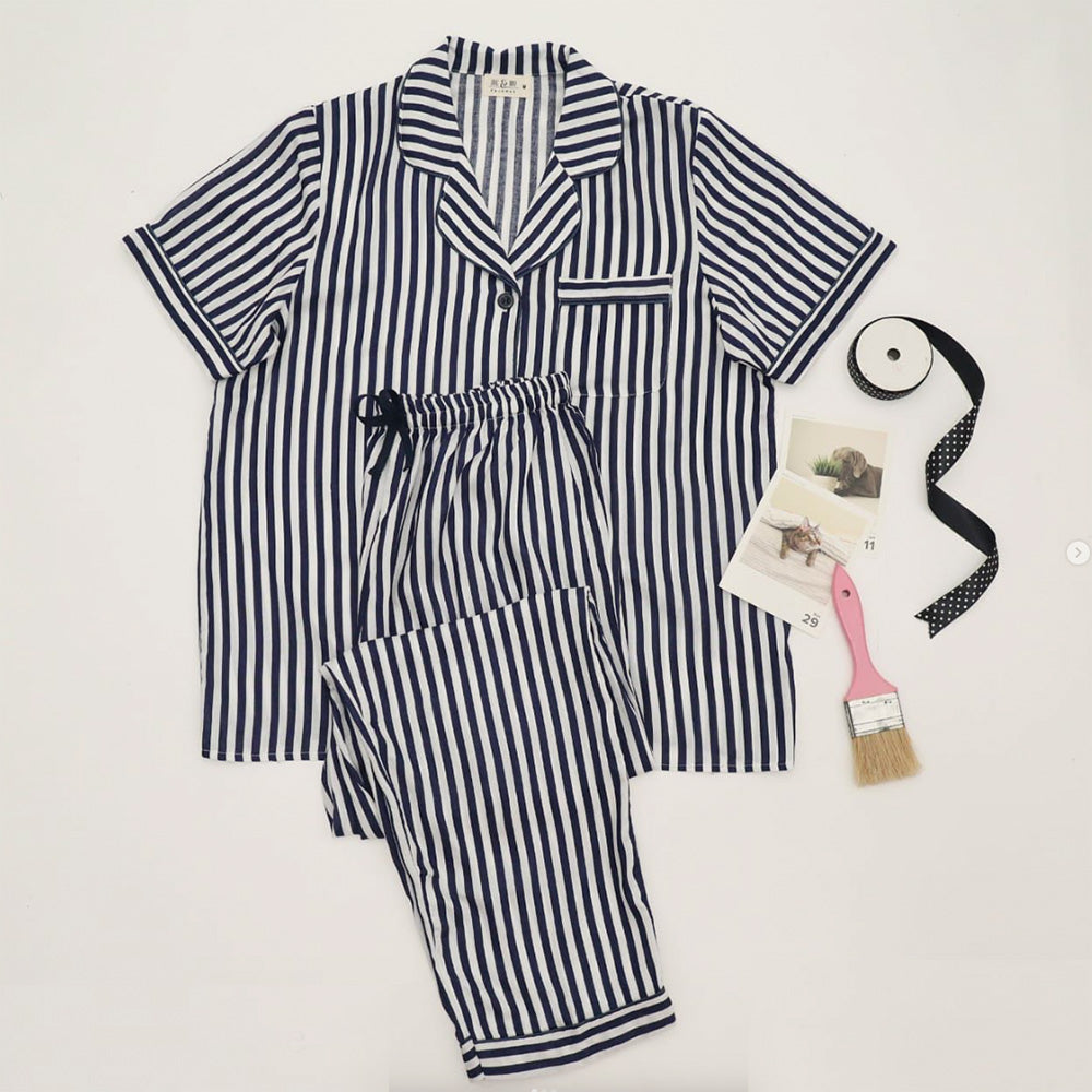 Navy Classic Longset