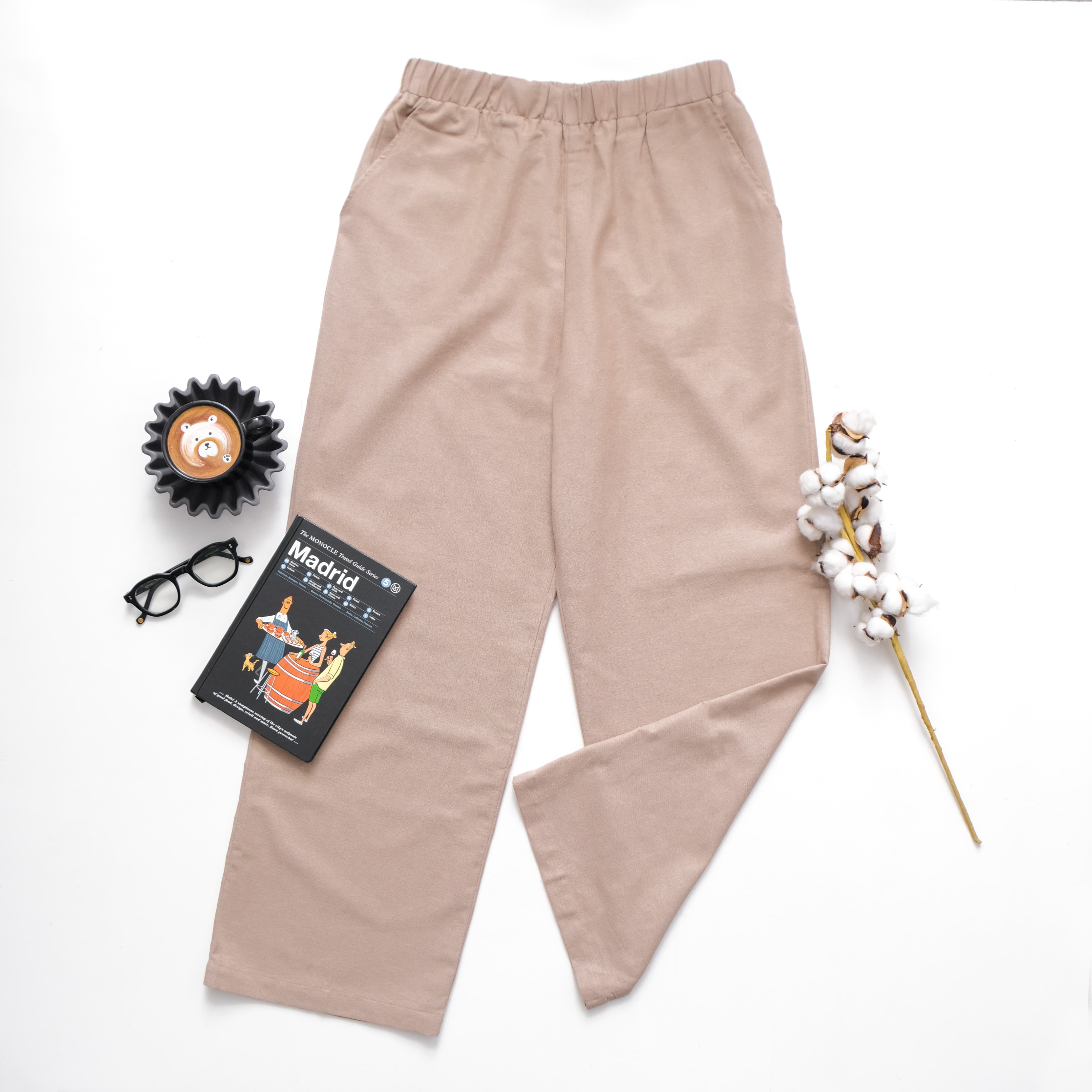 Linen Women Long Pants (fits XS to M size)