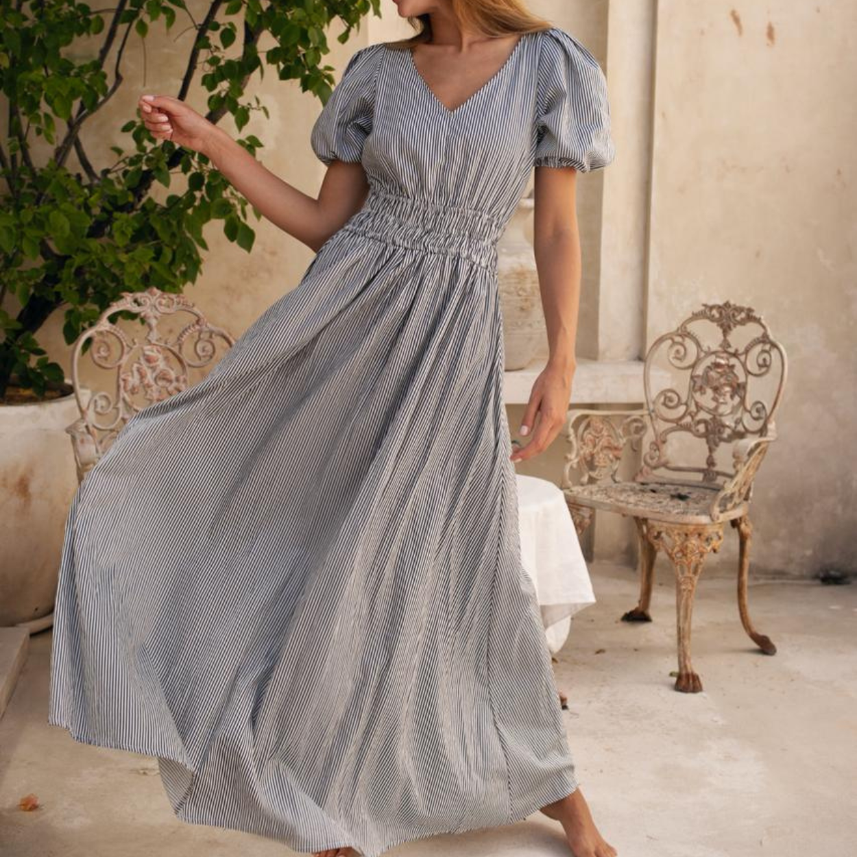 Agatha Daydream Dress – Navy