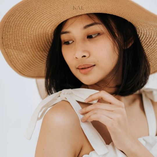 Peony Linen Cream Ruffle Tanktop