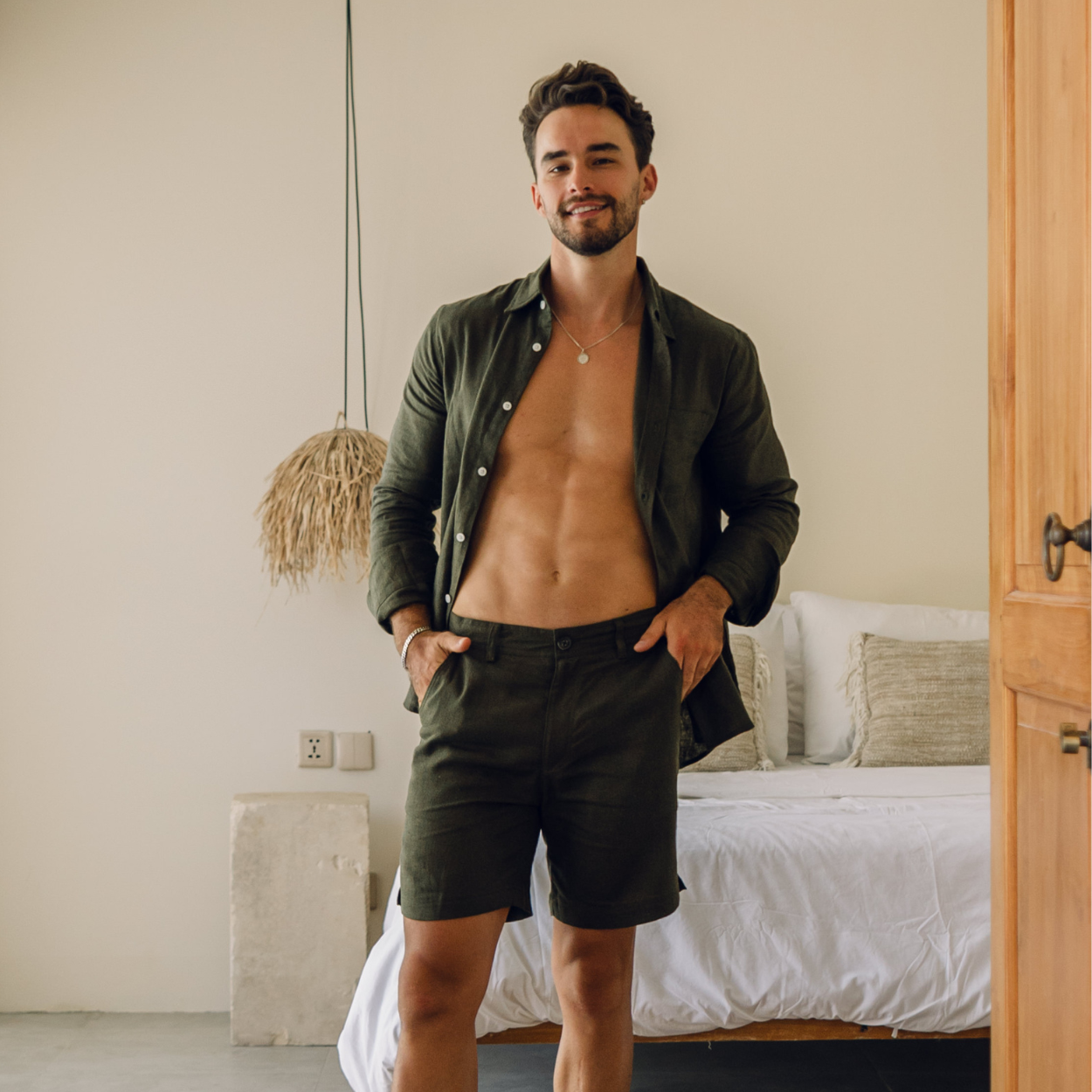 Dark Forest Men Long Sleeves Set