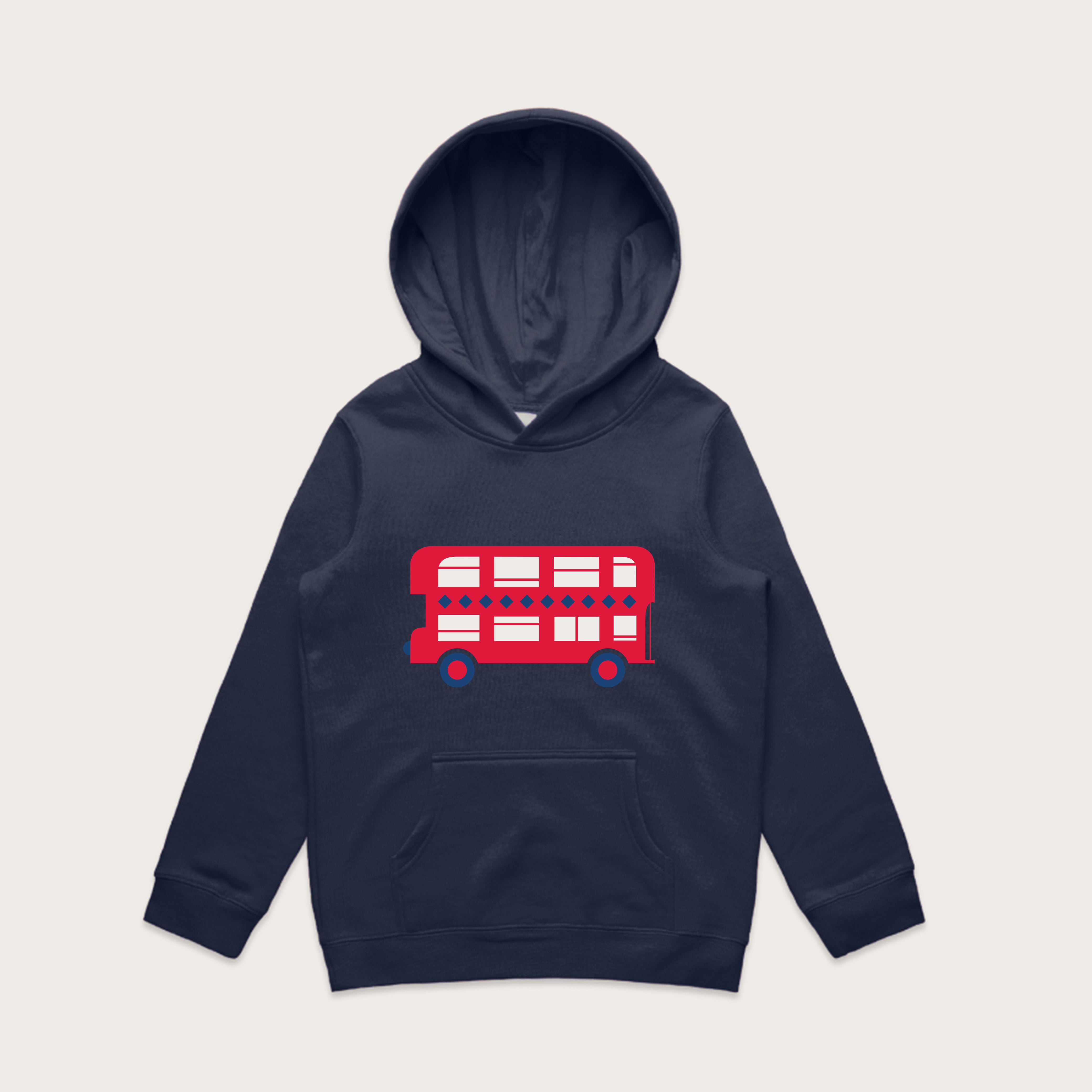 Boys London Bus Hoodie