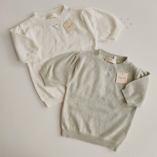Callie Knit Baby Top
