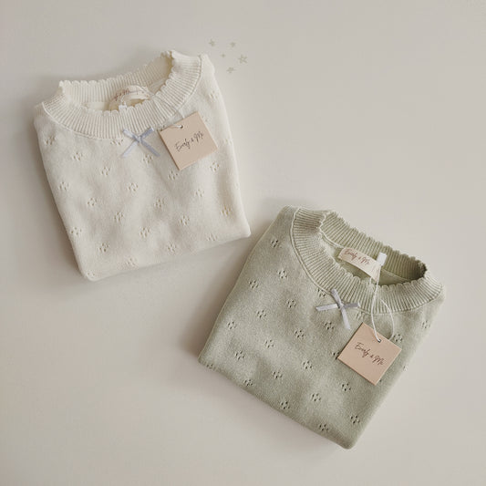 Callie Knit Baby Top
