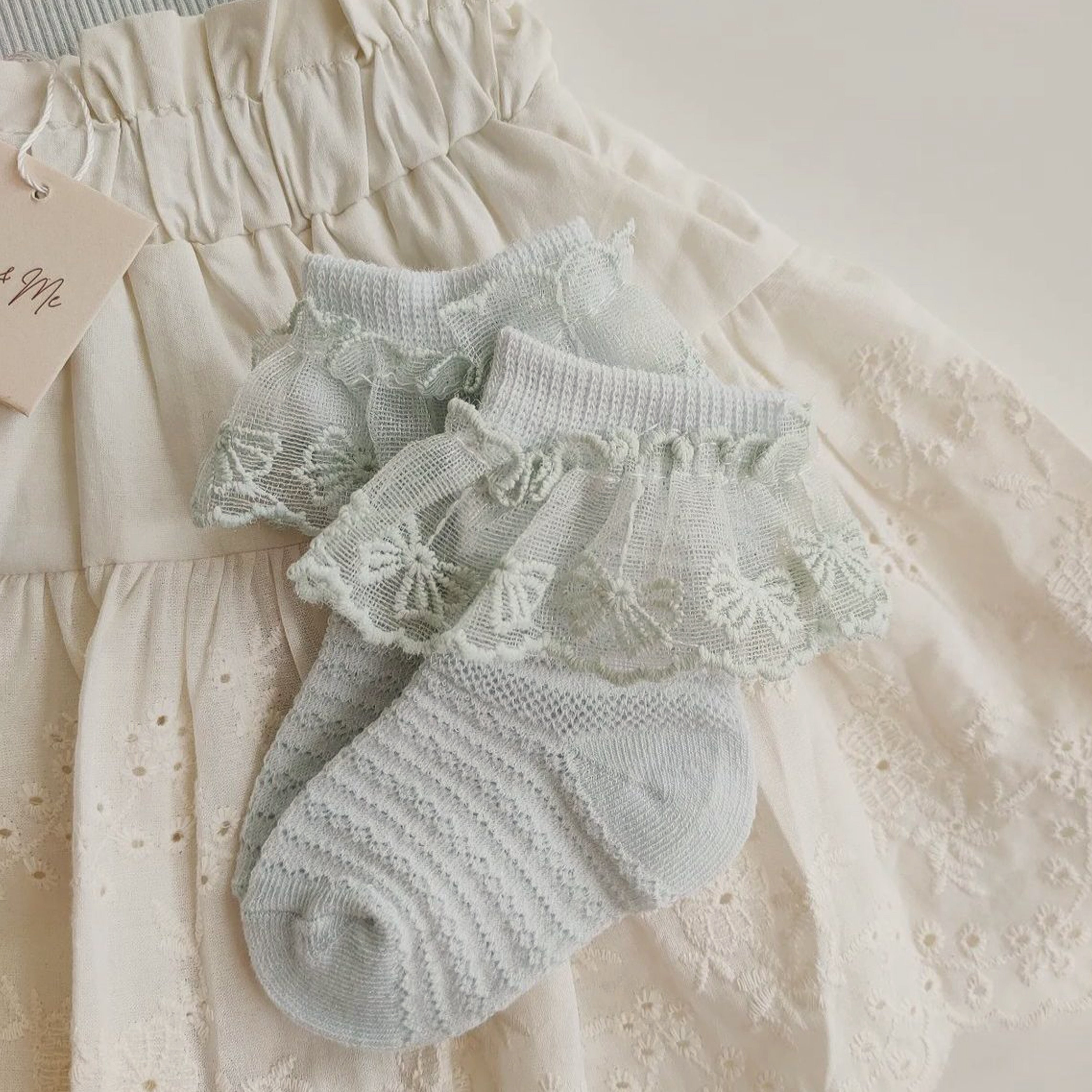 Lace Baby Socks