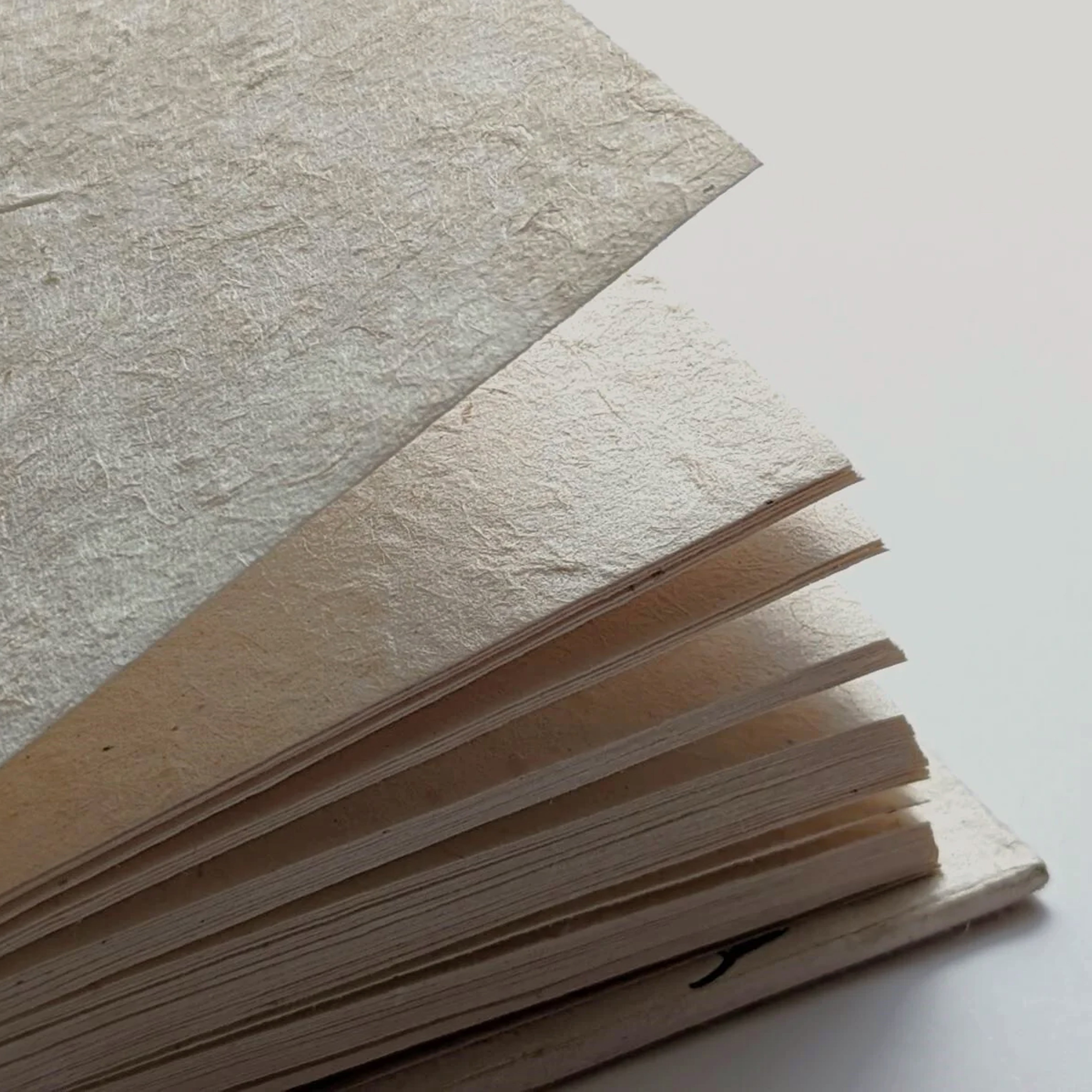 Handmade paper Journal | Bougainvillea + Mugwort