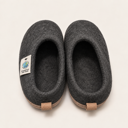 Wool felt slip on low back