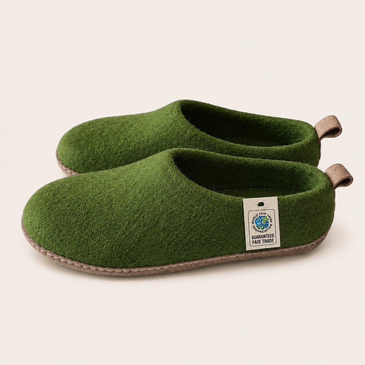 Wool felt slip on low back
