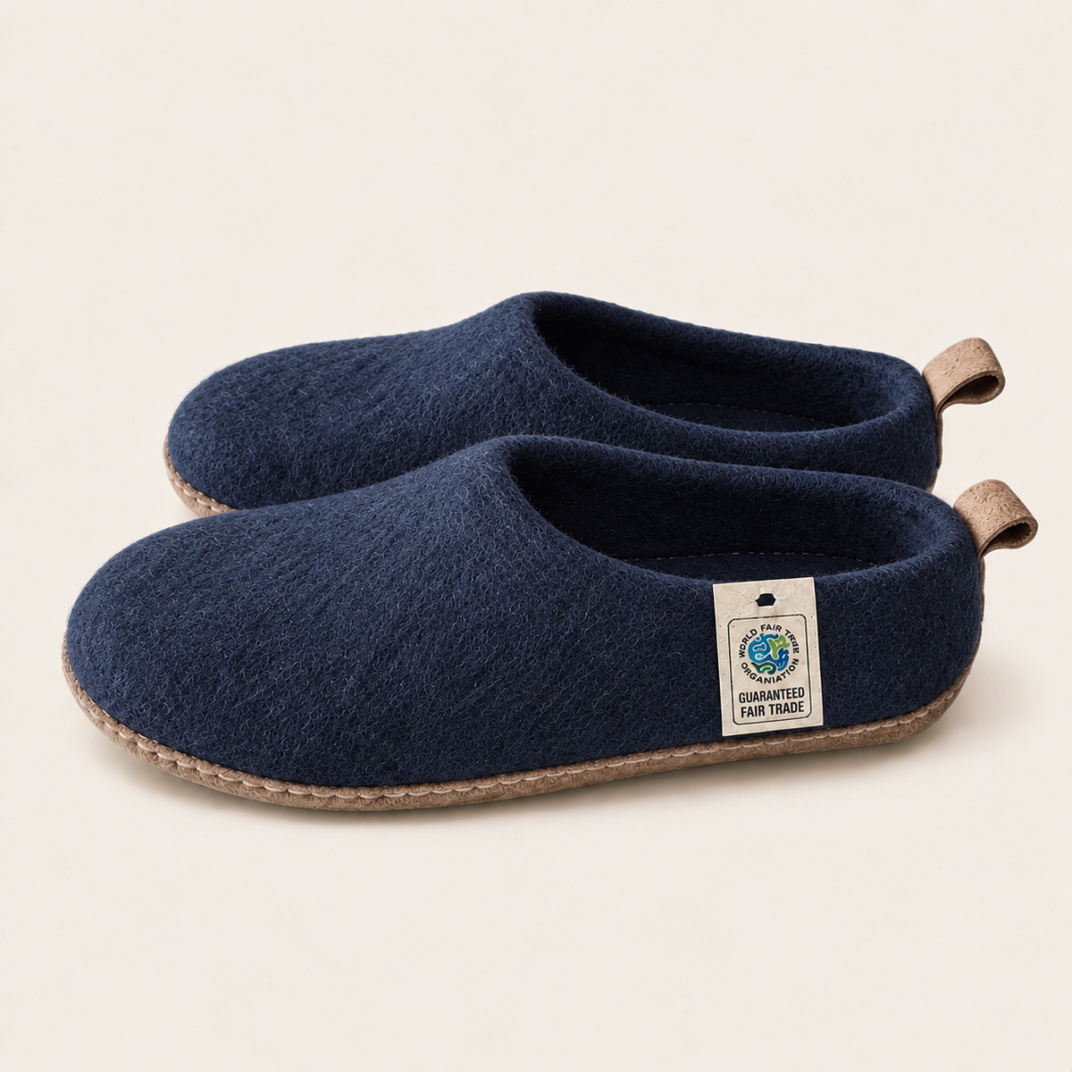 Wool felt slip on low back