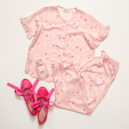 Girls Popcorn Longset