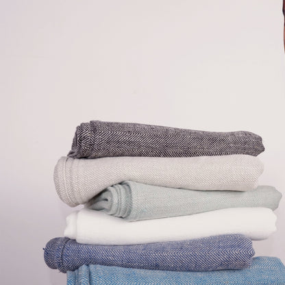 Herringbone Towel - Grey