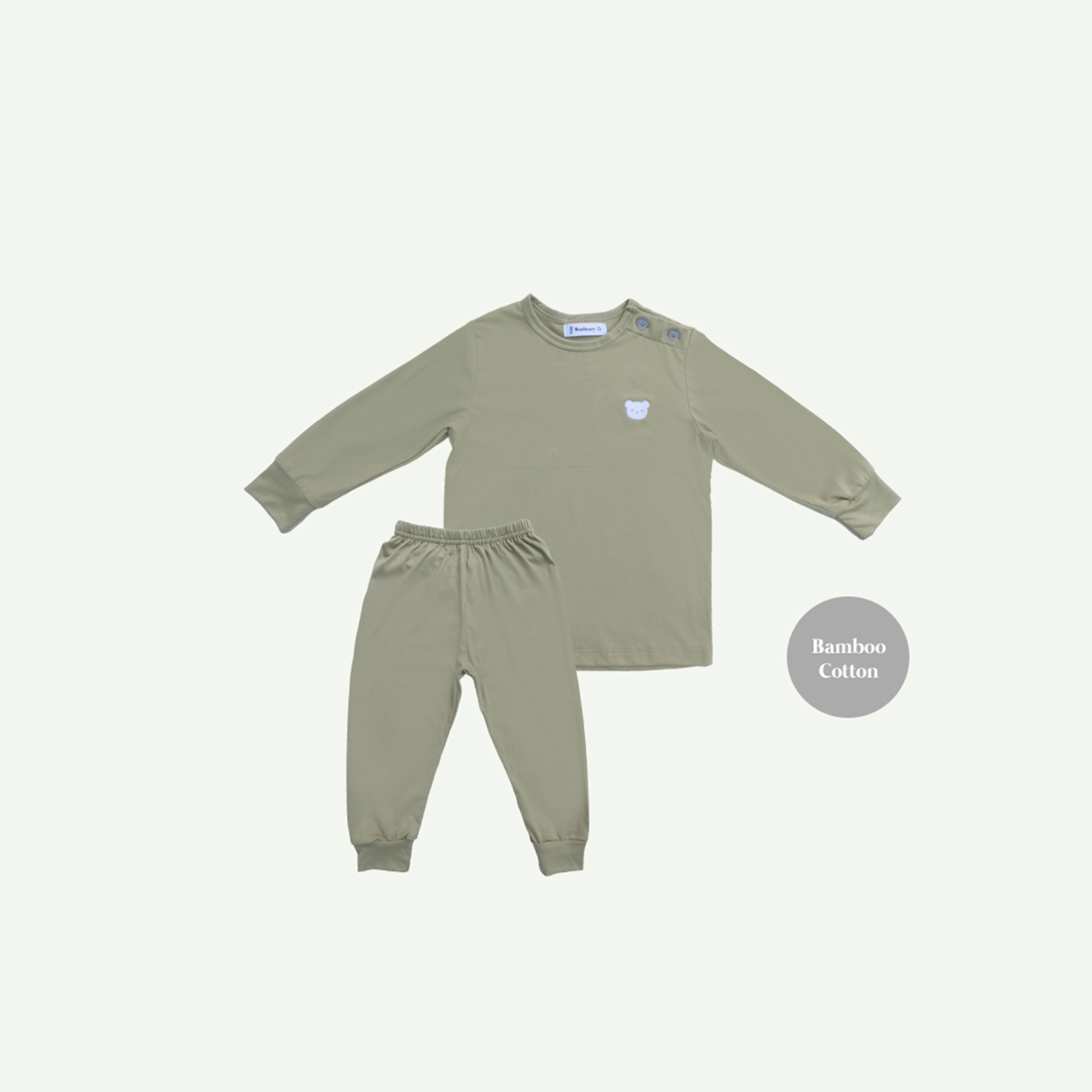 Jamie Longset Bamboo Cotton - Olive