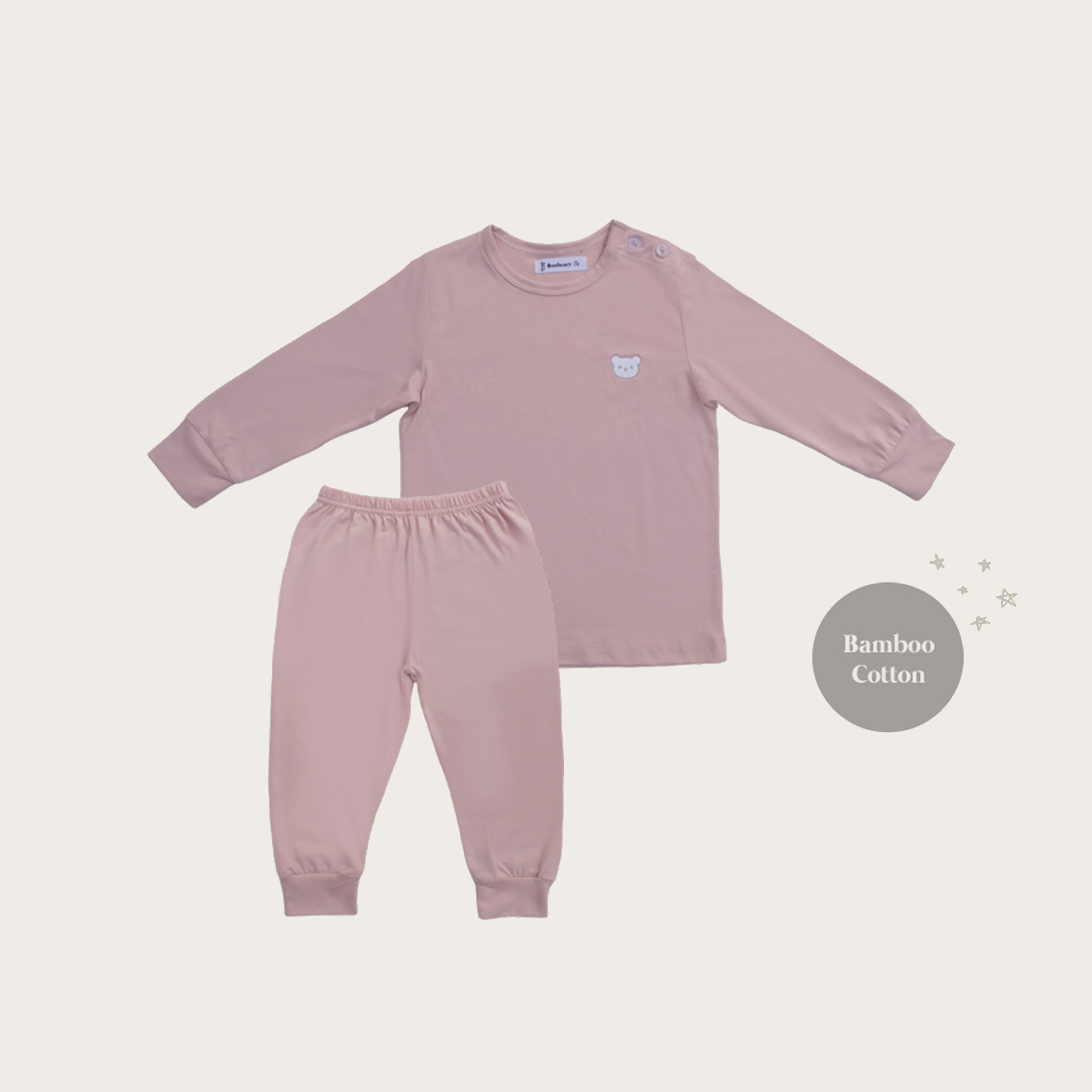 Jamie Longset Bamboo Cotton - Blush