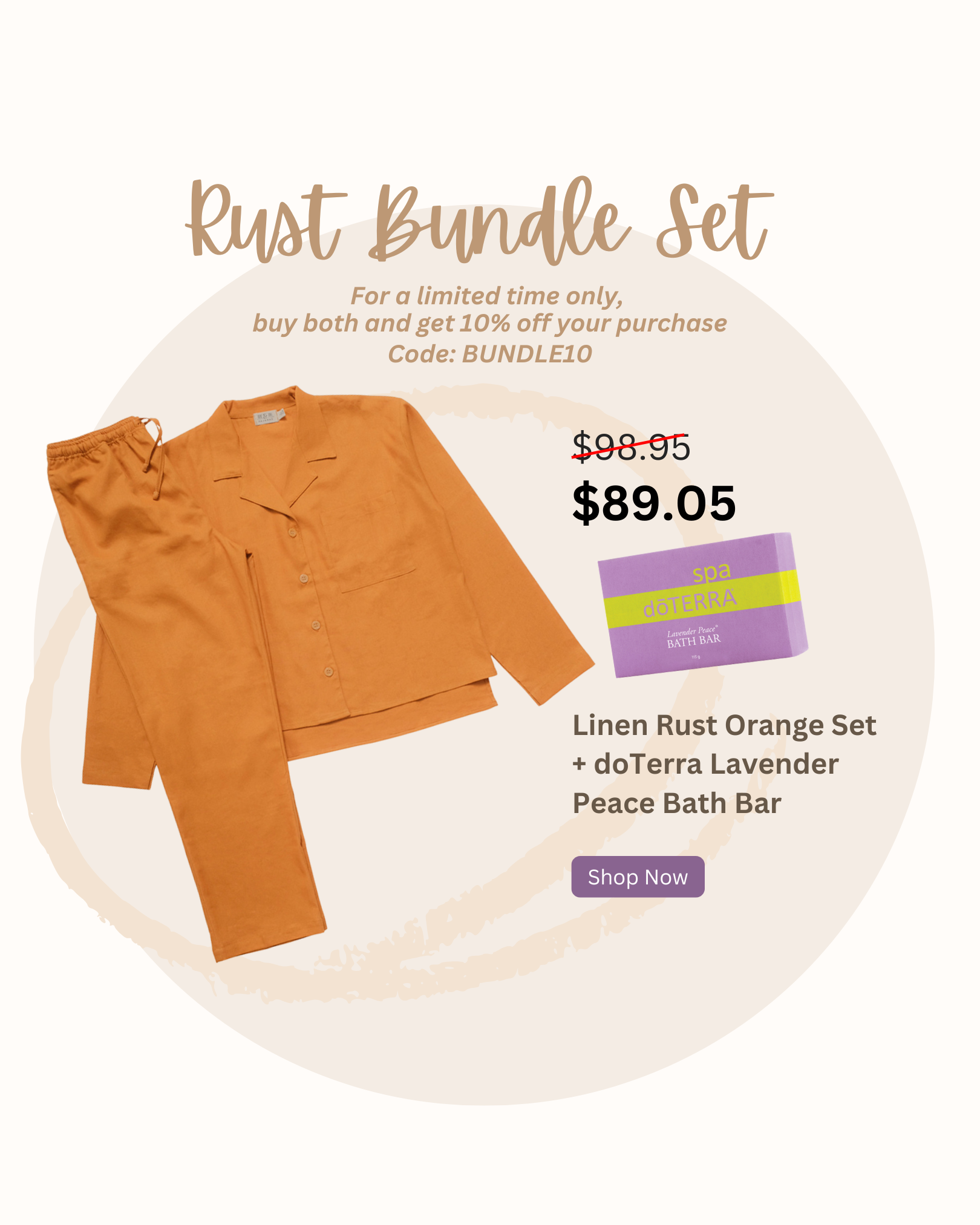 Linen Rust Bundle
