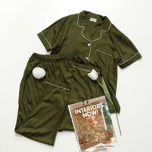 Milano Men Long Set - Army Green (L)
