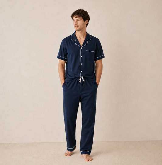 Milano Men Long Set - Navy (M)