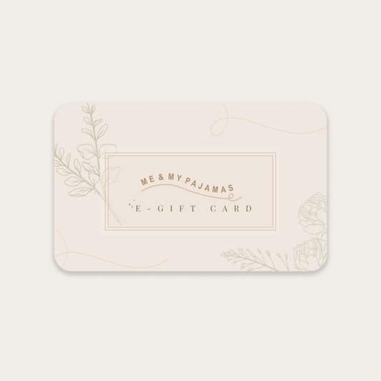 Meandmypajamas $30 E-Gift Card