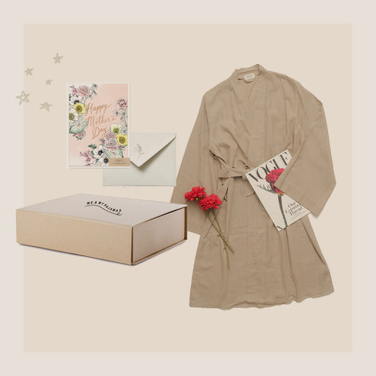 Kimono Linen Natural Mum
