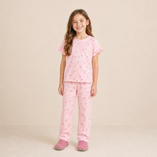 Girls Popcorn Longset