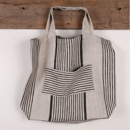 Small Linen Tote Bag
