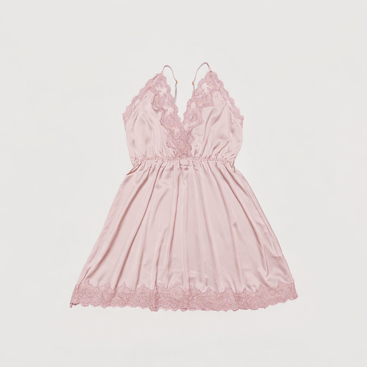 Sophie Babydoll Pink Lingerie Dress (XS-M size)