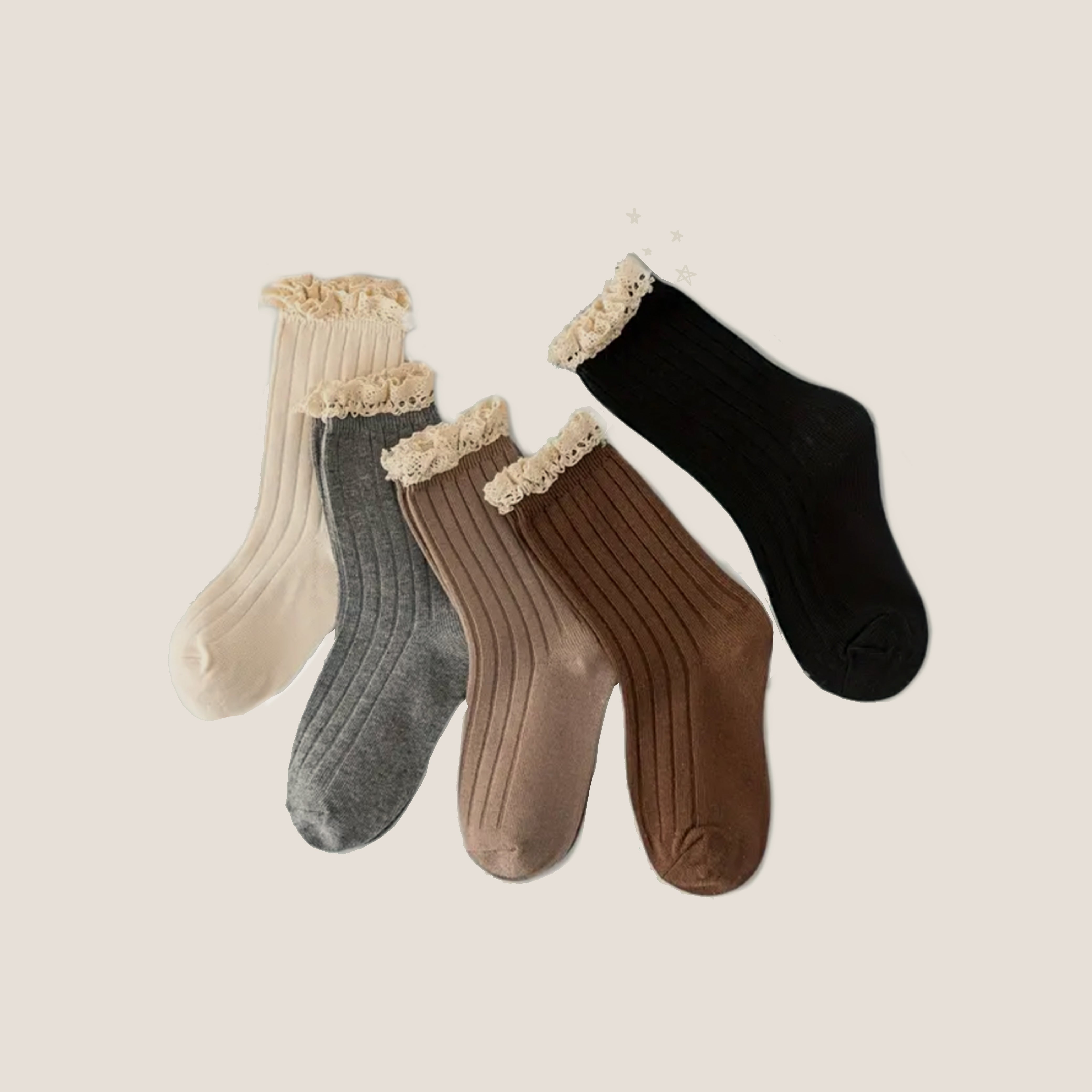 Kids Knit Socks L (6-8 Years)