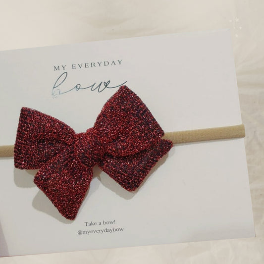 Glitter Red Headband