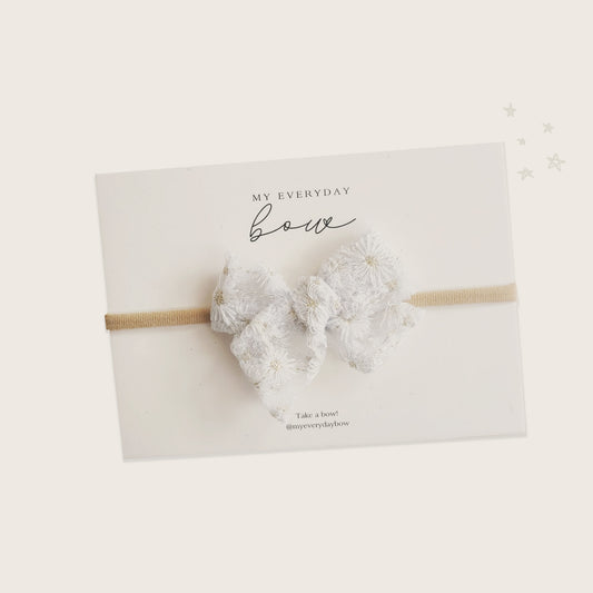 Daisy Tulle Bow