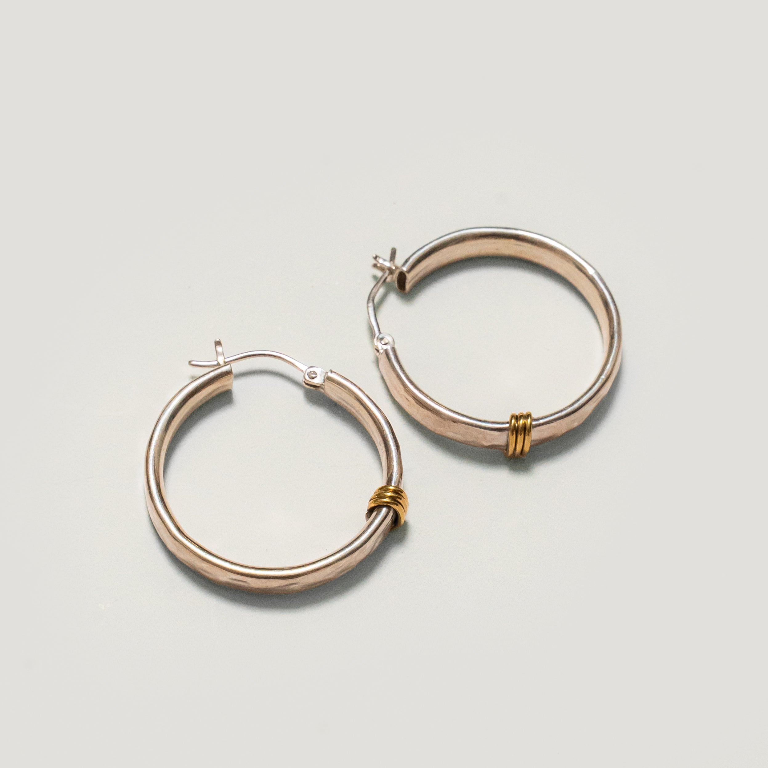 Peony Silver Earings