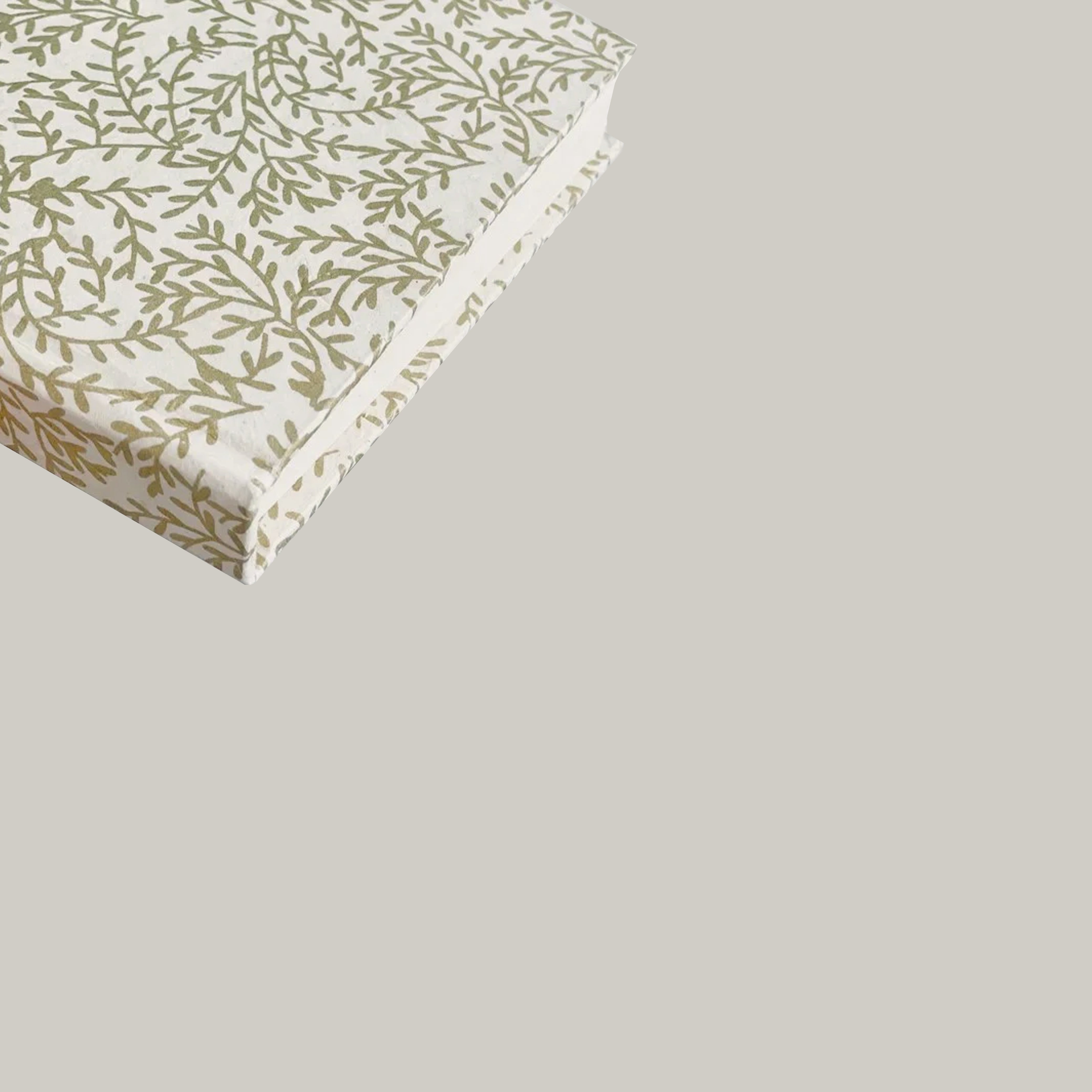 Handmade Paper Journal | Gold Fern