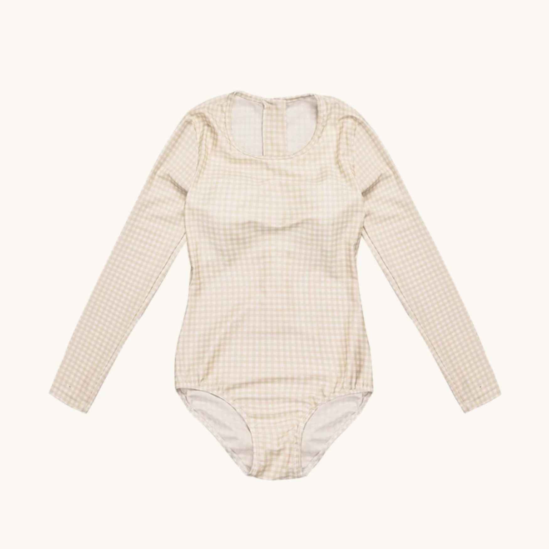Gingham Women Diving - Brown Waffle