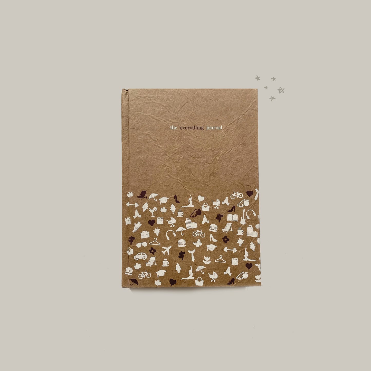 Handmade Paper Journal | Everything Journal - Khaki Brown