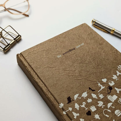 Handmade Paper Journal | Everything Journal - Khaki Brown