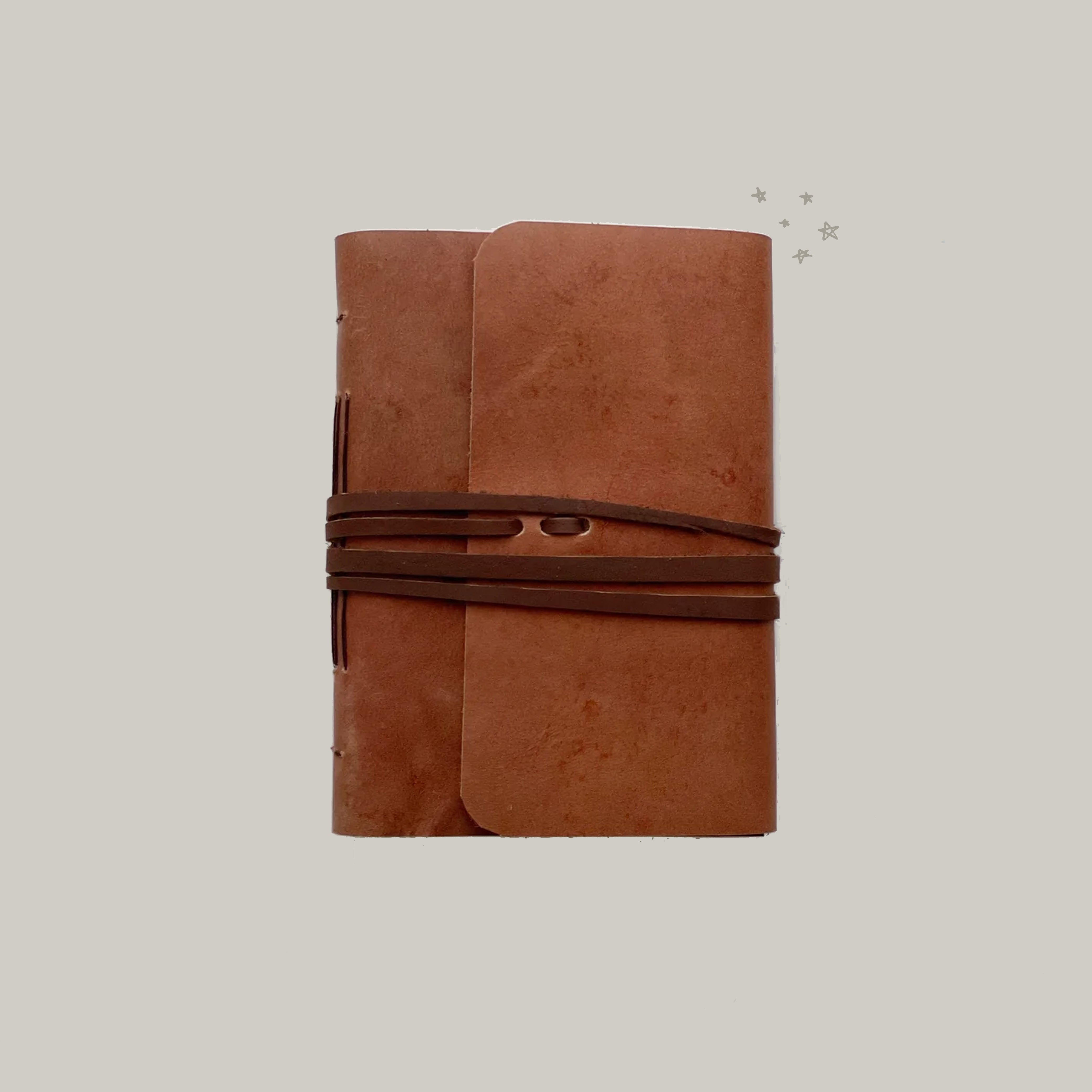 Leather Journal - Tan - A6