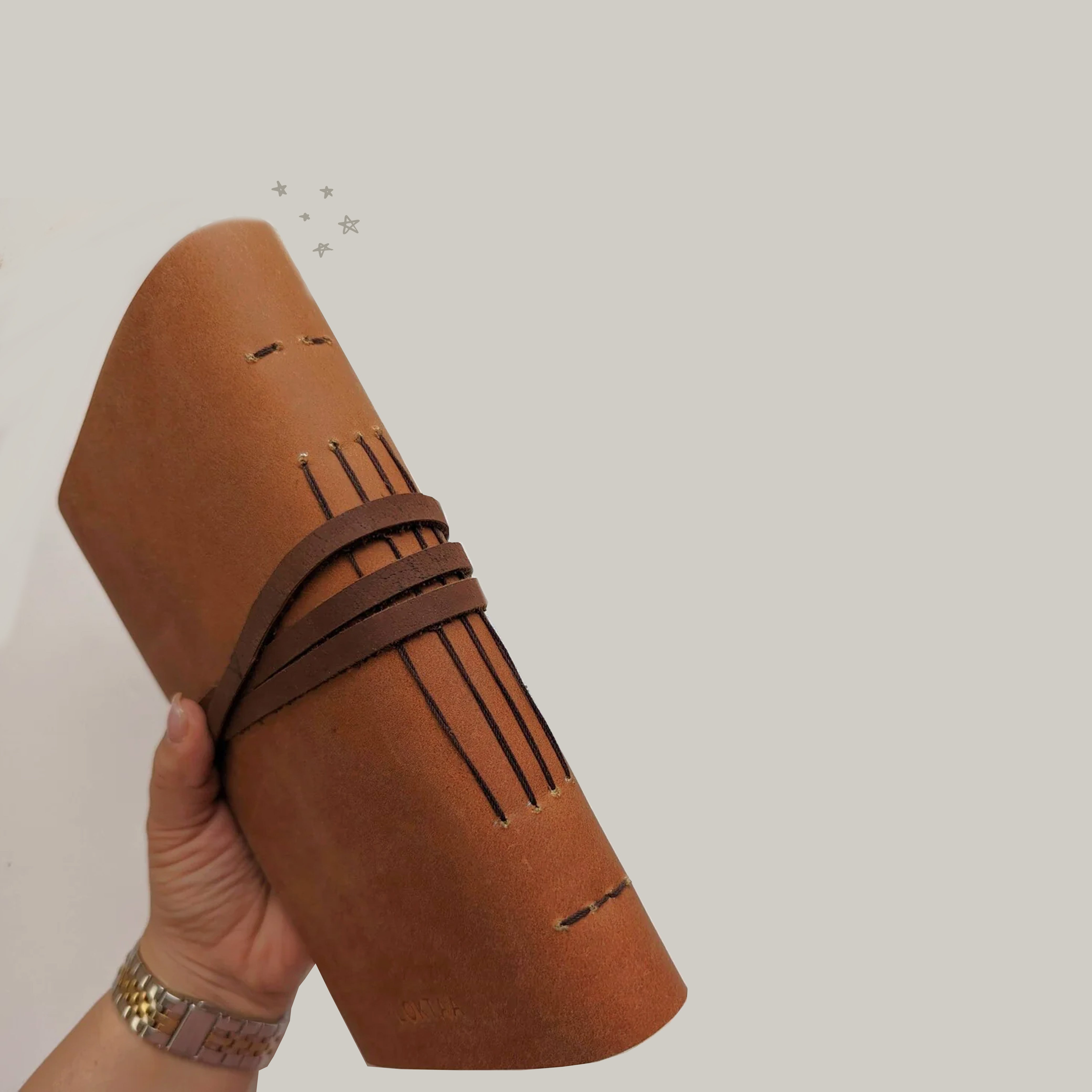 Leather Journal - Tan - A6