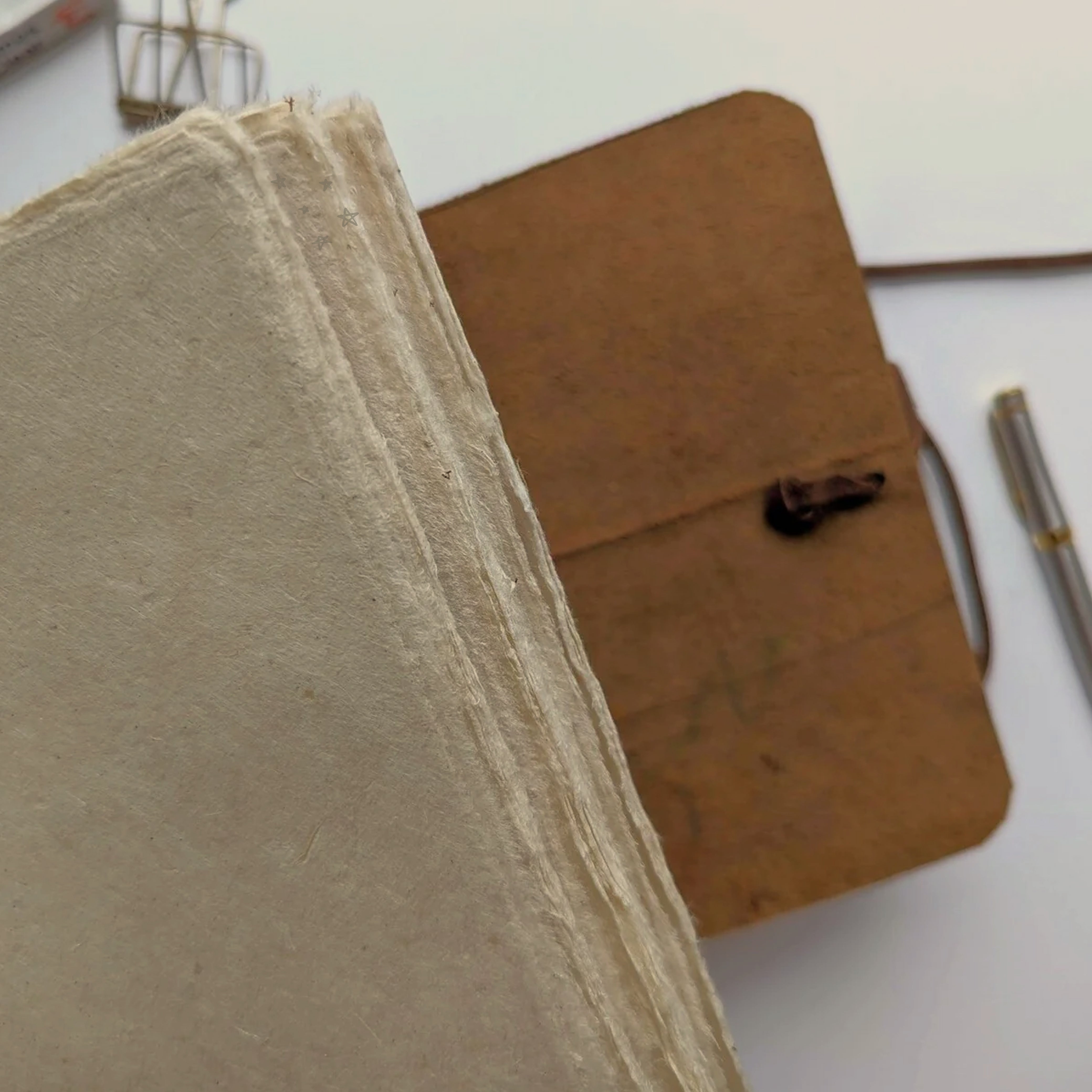 Leather Journal - Tan - A6