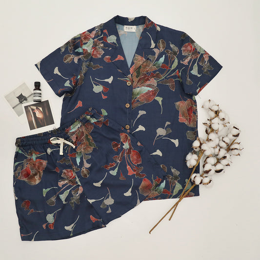 Lily Sateen Navy