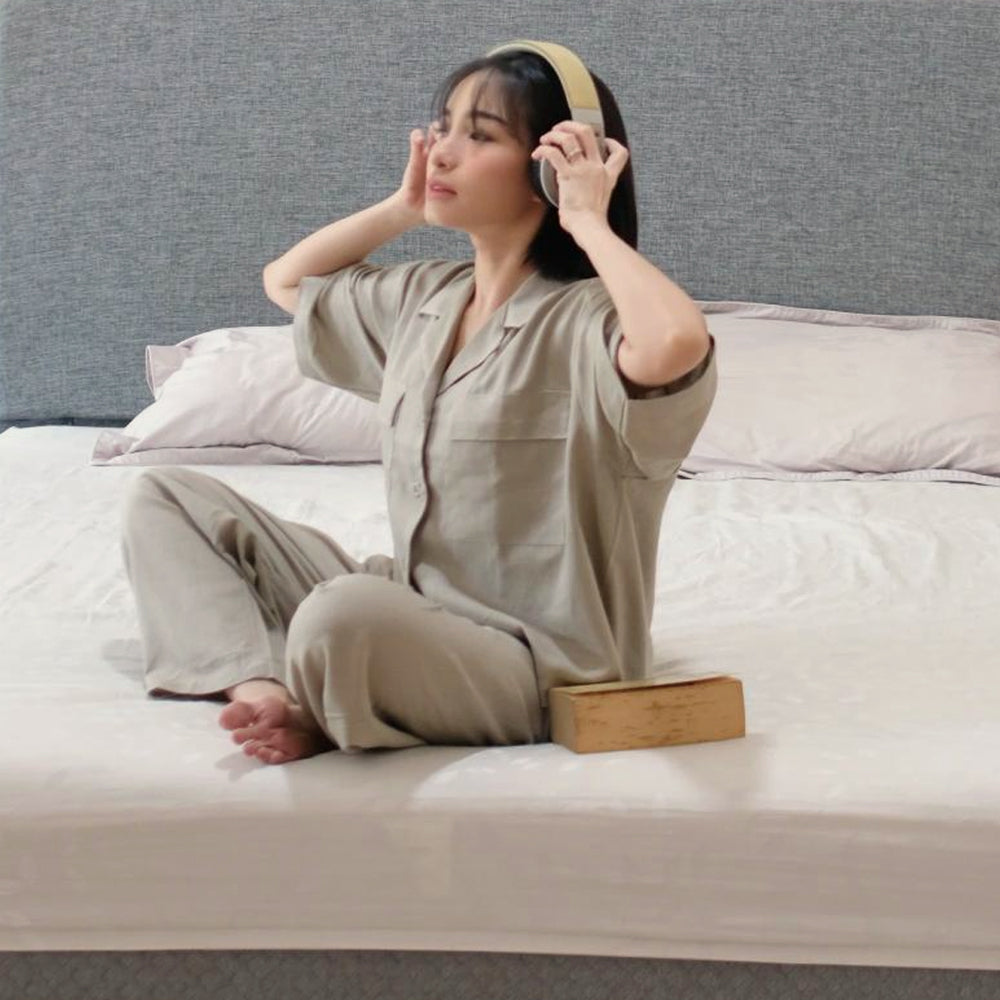 Indy Linen Plain Long Set