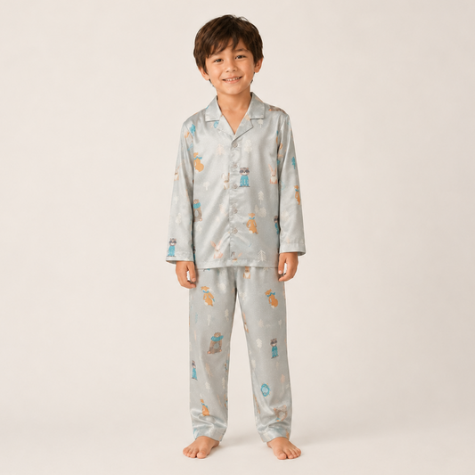 Meerkat Blue Long Sleeves