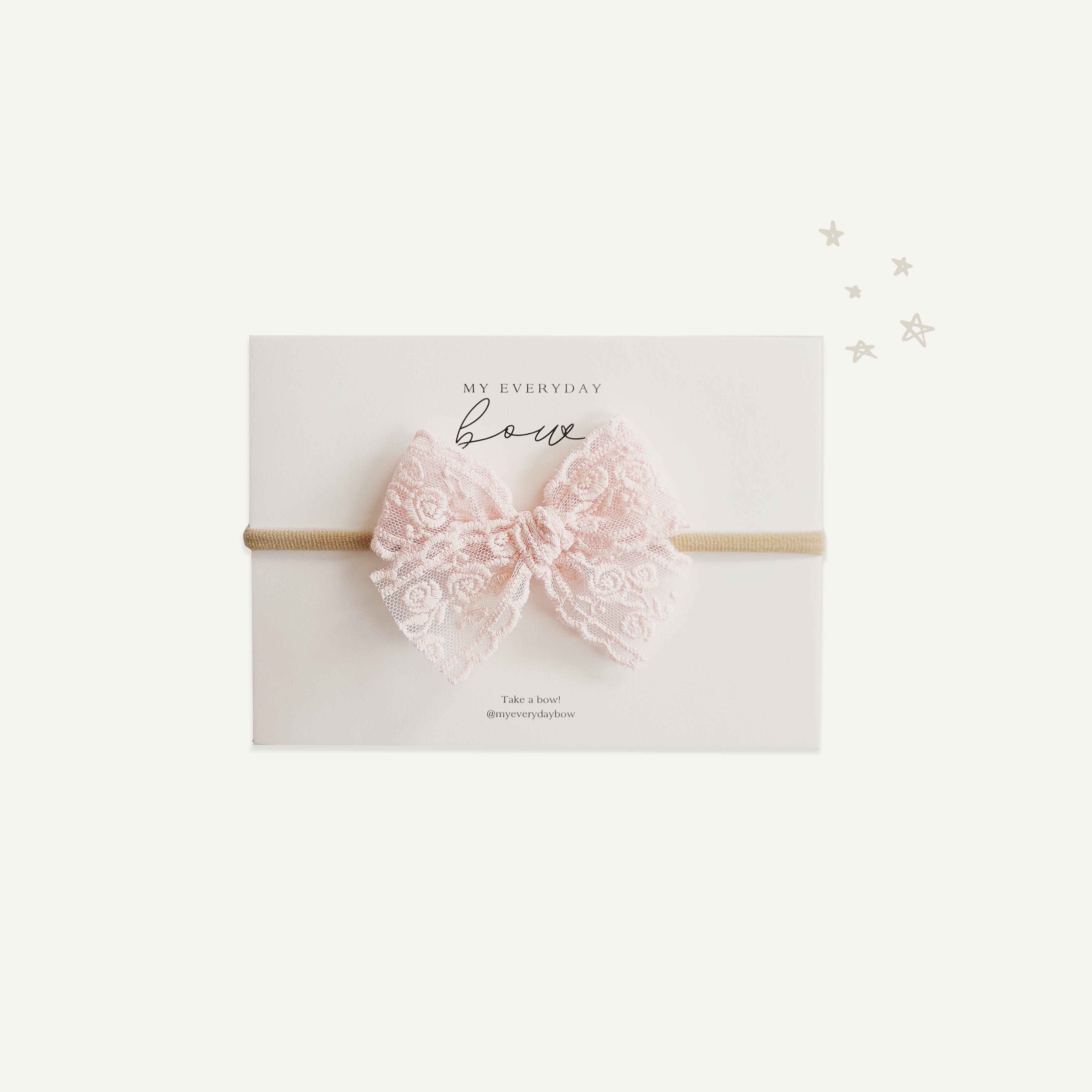 Rosie Lace Bow