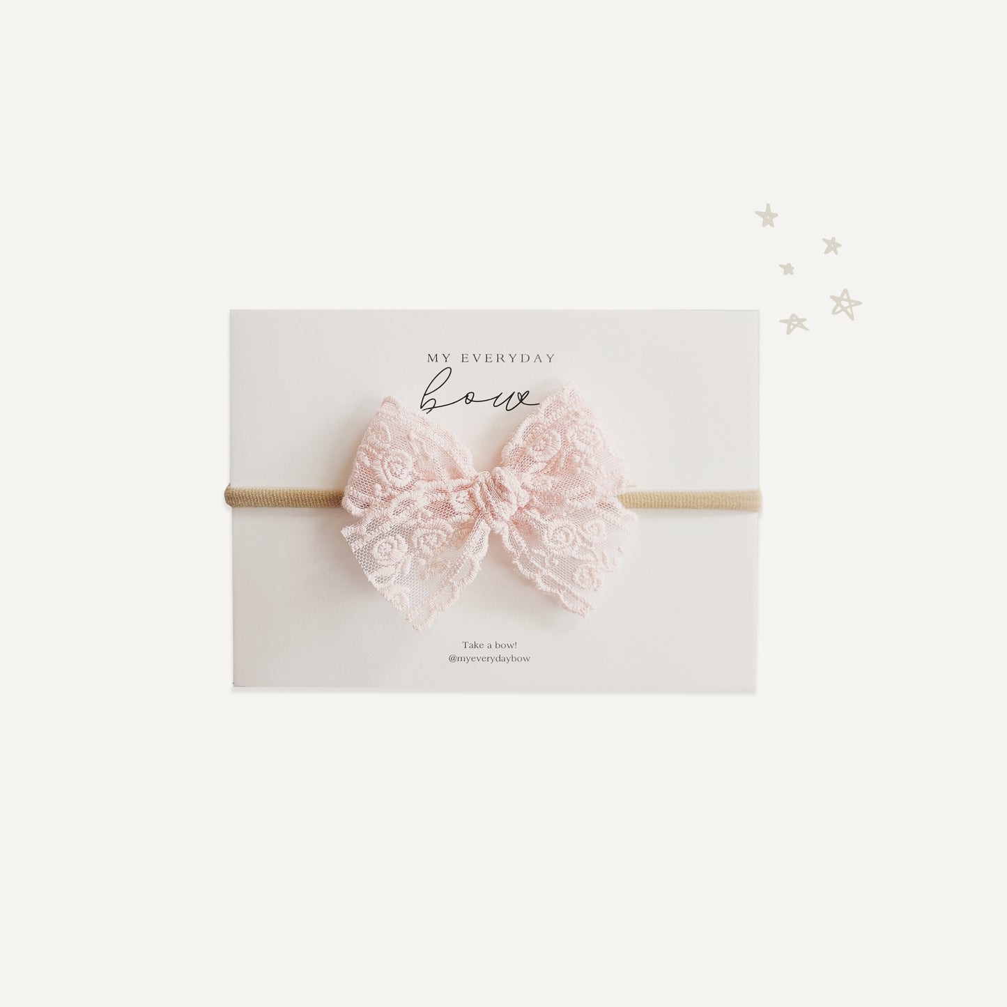 Rosie Lace Bow