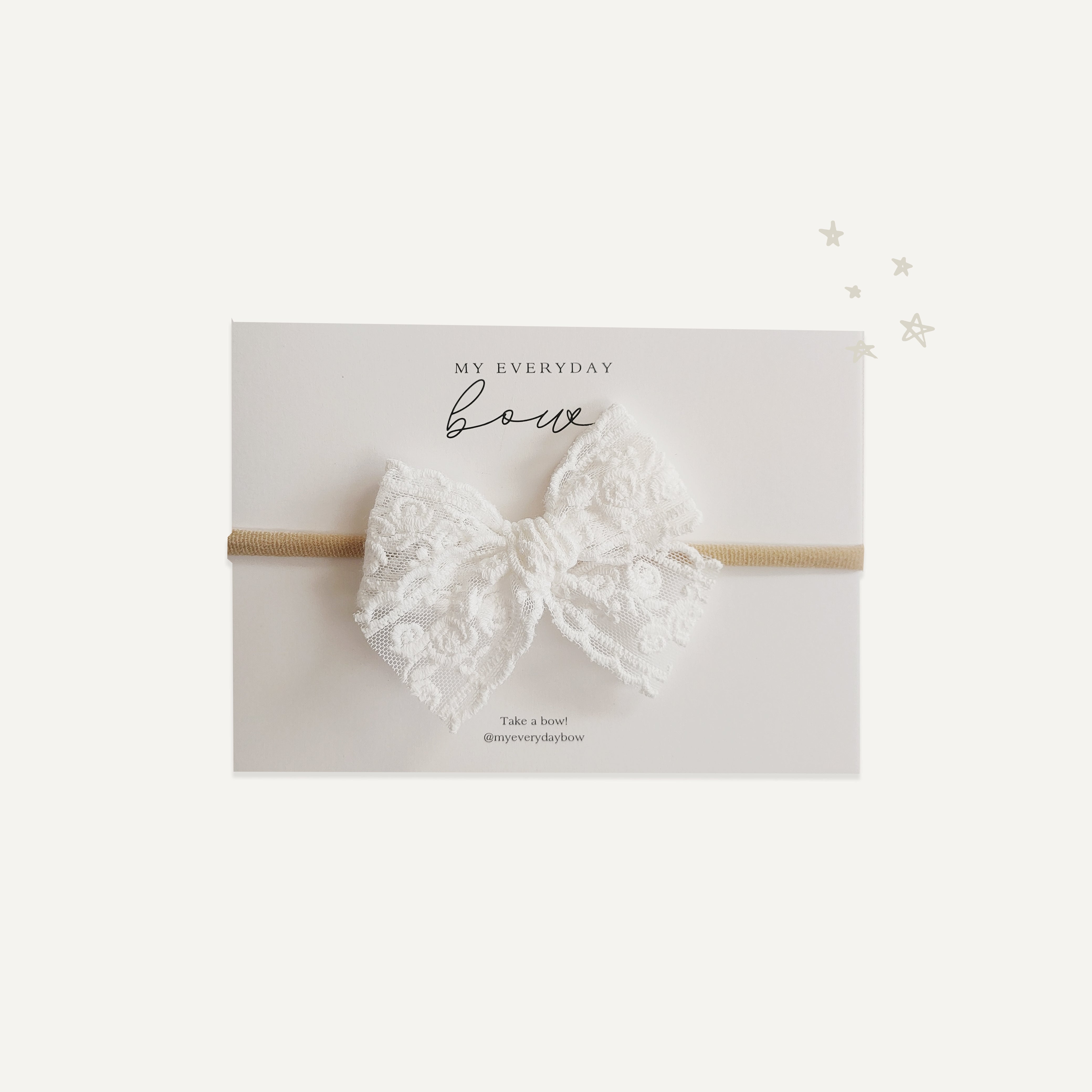 Rosie Lace Bow