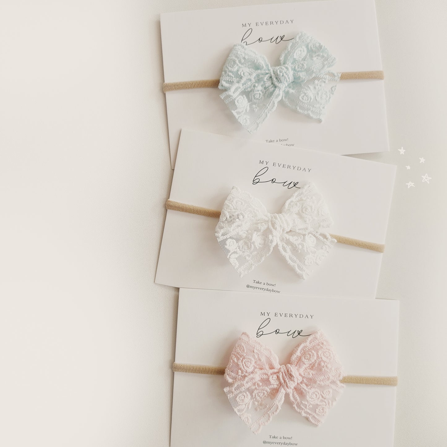 Rosie Lace Bow