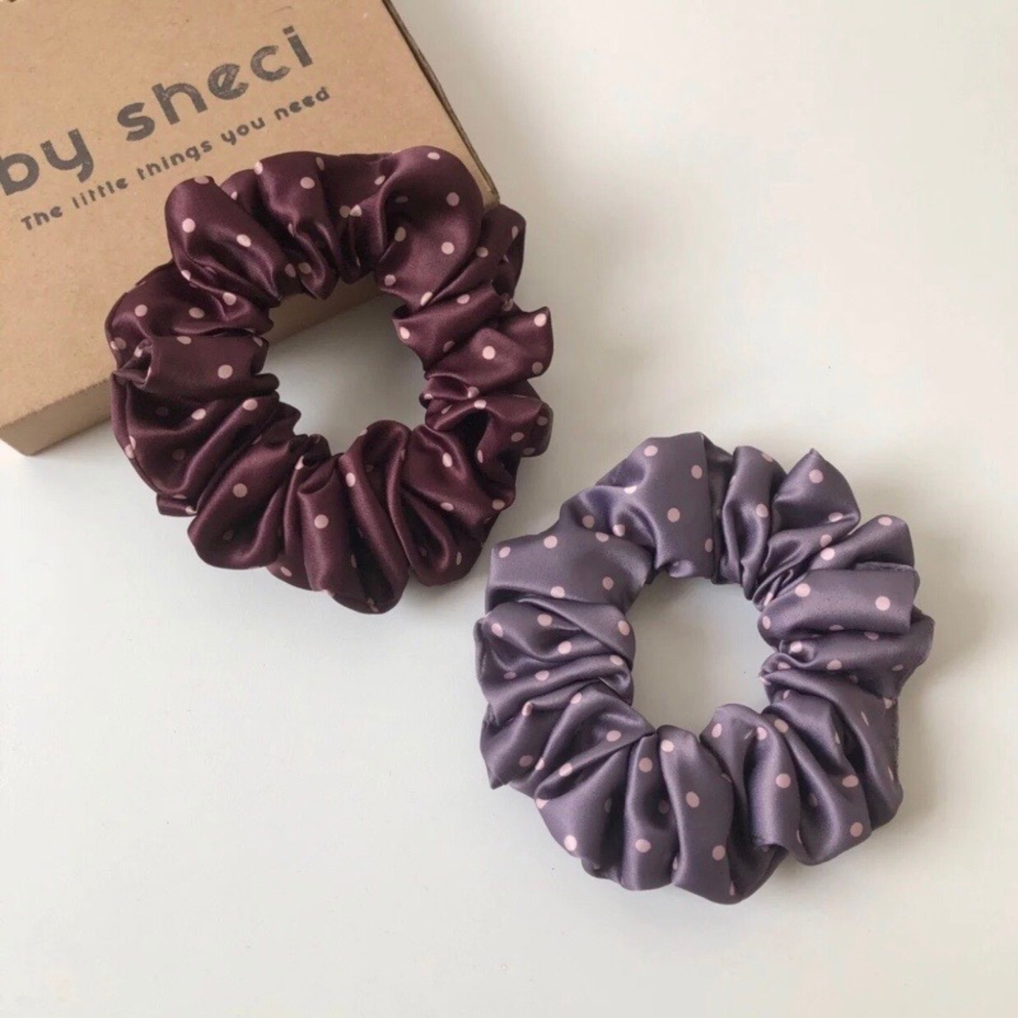 Polkadot Scrunchies