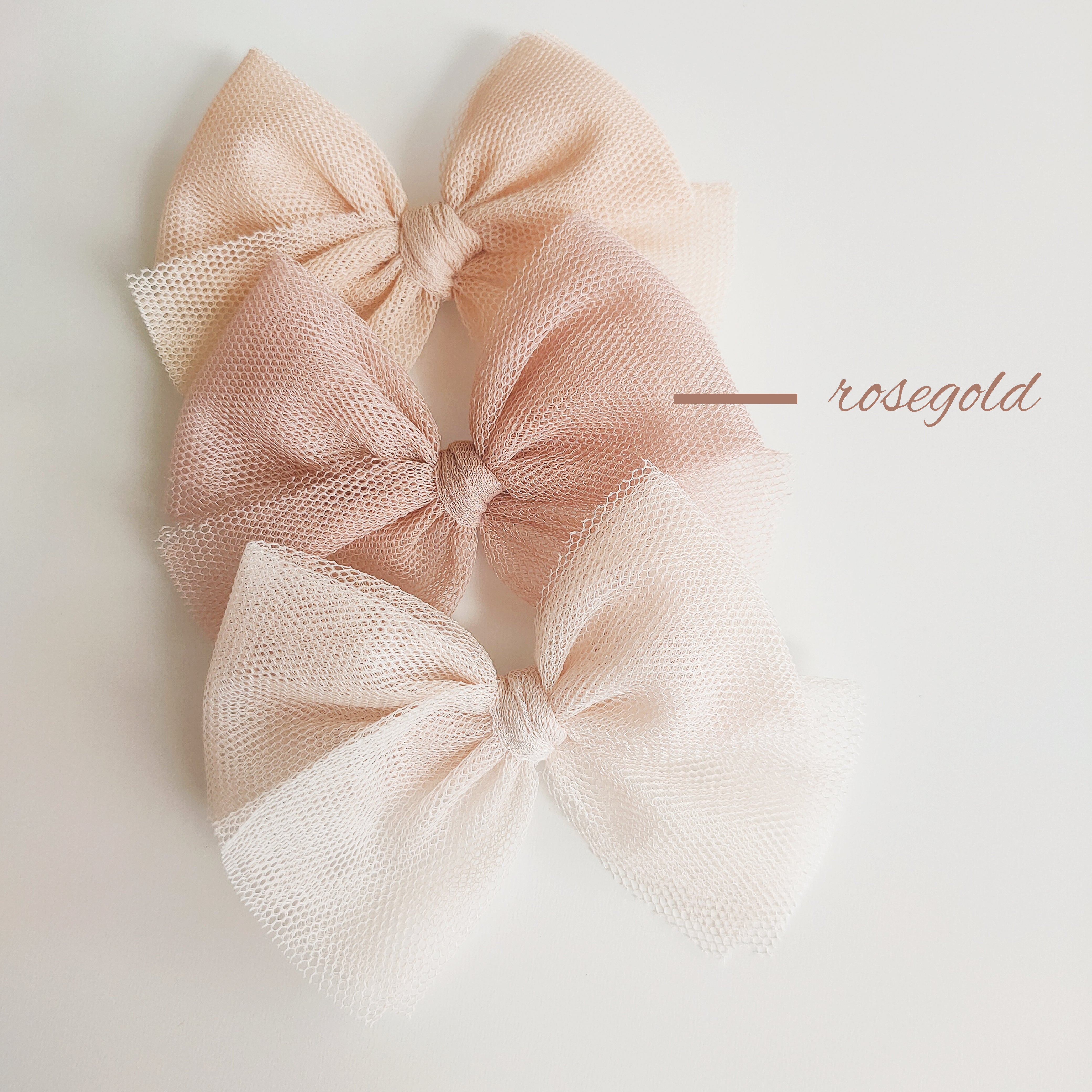 Tulle Bow Hair Tie