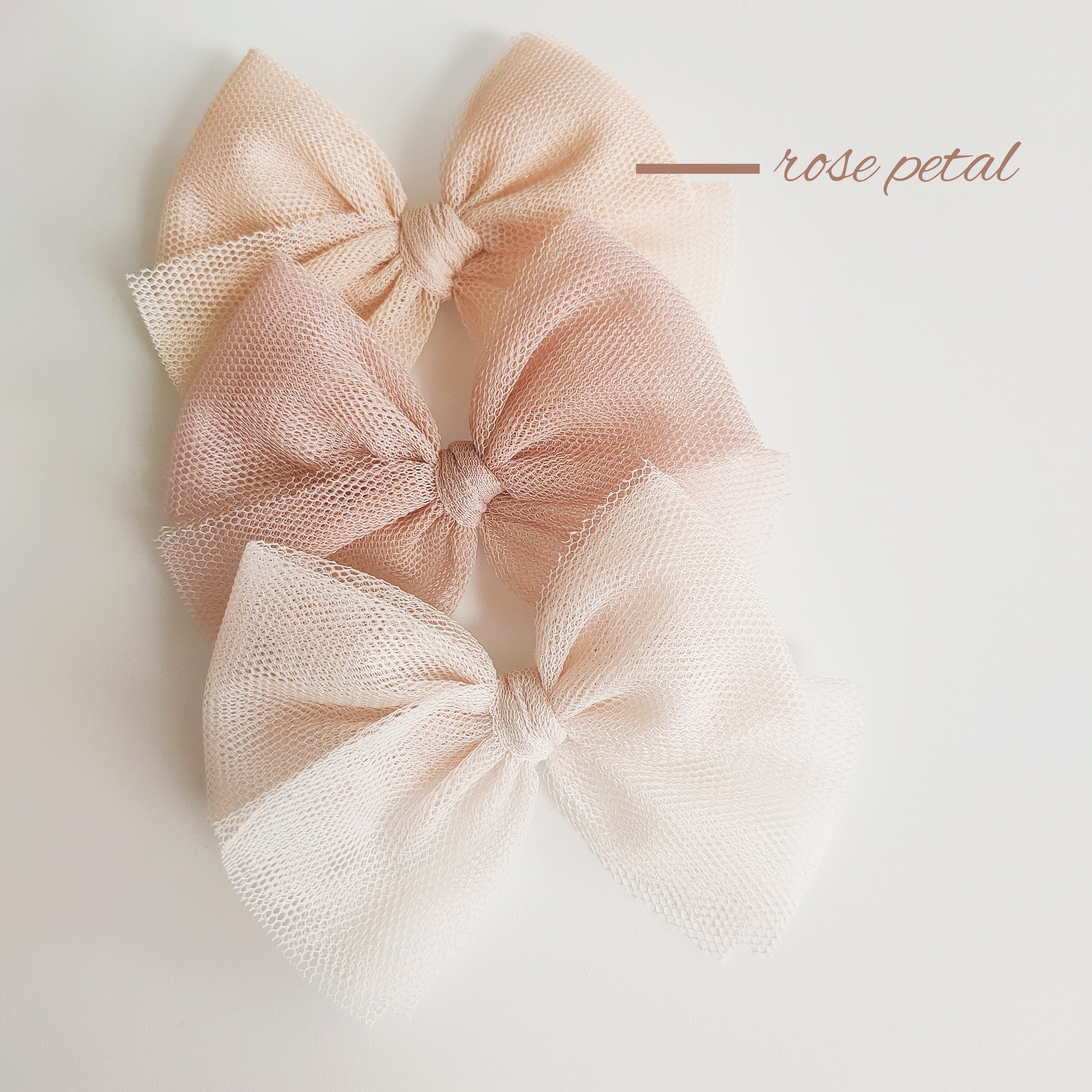 Tulle Bow Hair Tie