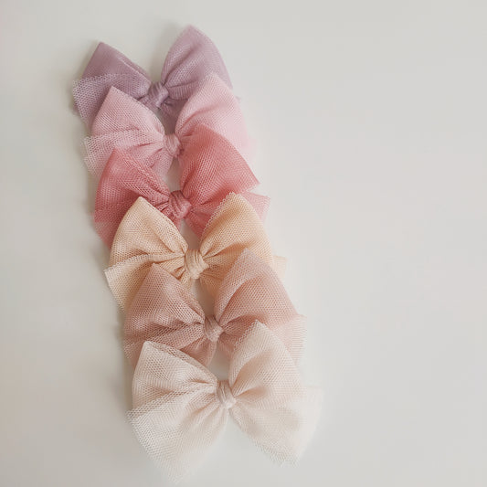 Tulle Bow Hair Tie